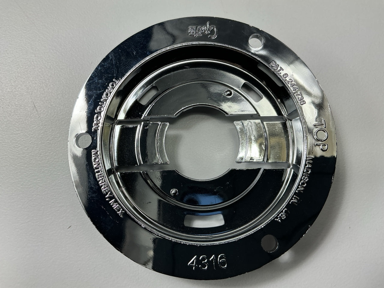 Grote 43163 Theft-Resistant Mounting Flange Retention Bracket 2-1/2'' Round Light