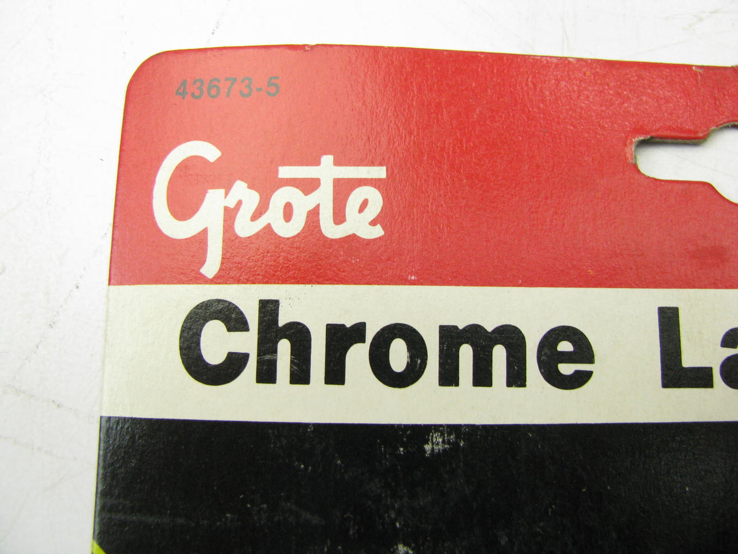 Grote 43673-5 CHROME - Die Cast Lamp Guard Bracket 5 1/2'' X 2 1/2'' X 1 1/8''