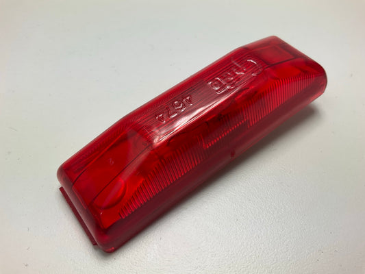 Grote 45142 Marker Light Rectangular, Red, 24V Volt, Bracket Mount