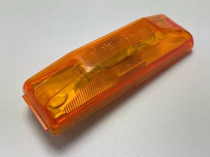 Grote 45143 Amber Clearance Rectangular Marker Light, 24 Volt, Dual Bulb