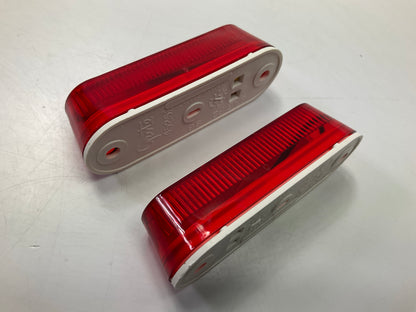 (2) Grote 45252 Thin-Line Single-Bulb Clearance Marker Light Lamps, RED