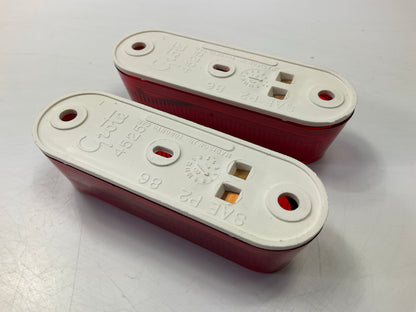 (2) Grote 45252 Thin-Line Single-Bulb Clearance Marker Light Lamps, RED