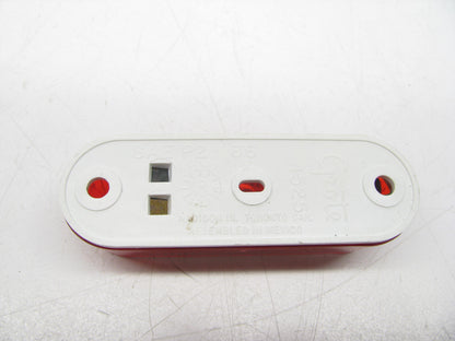 (x2) Grote 45252-5 Red Thin-Line Single-Bulb Clearance Marker Light