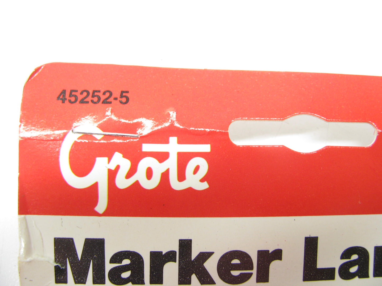 (x2) Grote 45252-5 Red Thin-Line Single-Bulb Clearance Marker Light