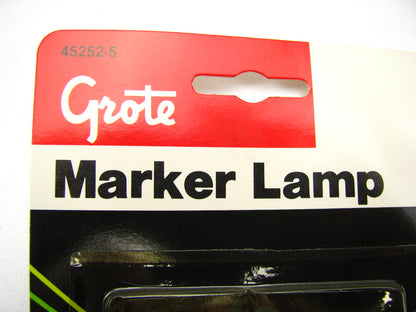 Grote 45252-5 Thin Line Duramold Single Bulb Side Marker Light Lamp - RED