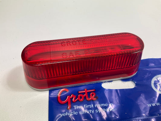 Grote 45252 Thin-Line Single-Bulb Clearance Marker Light, RED