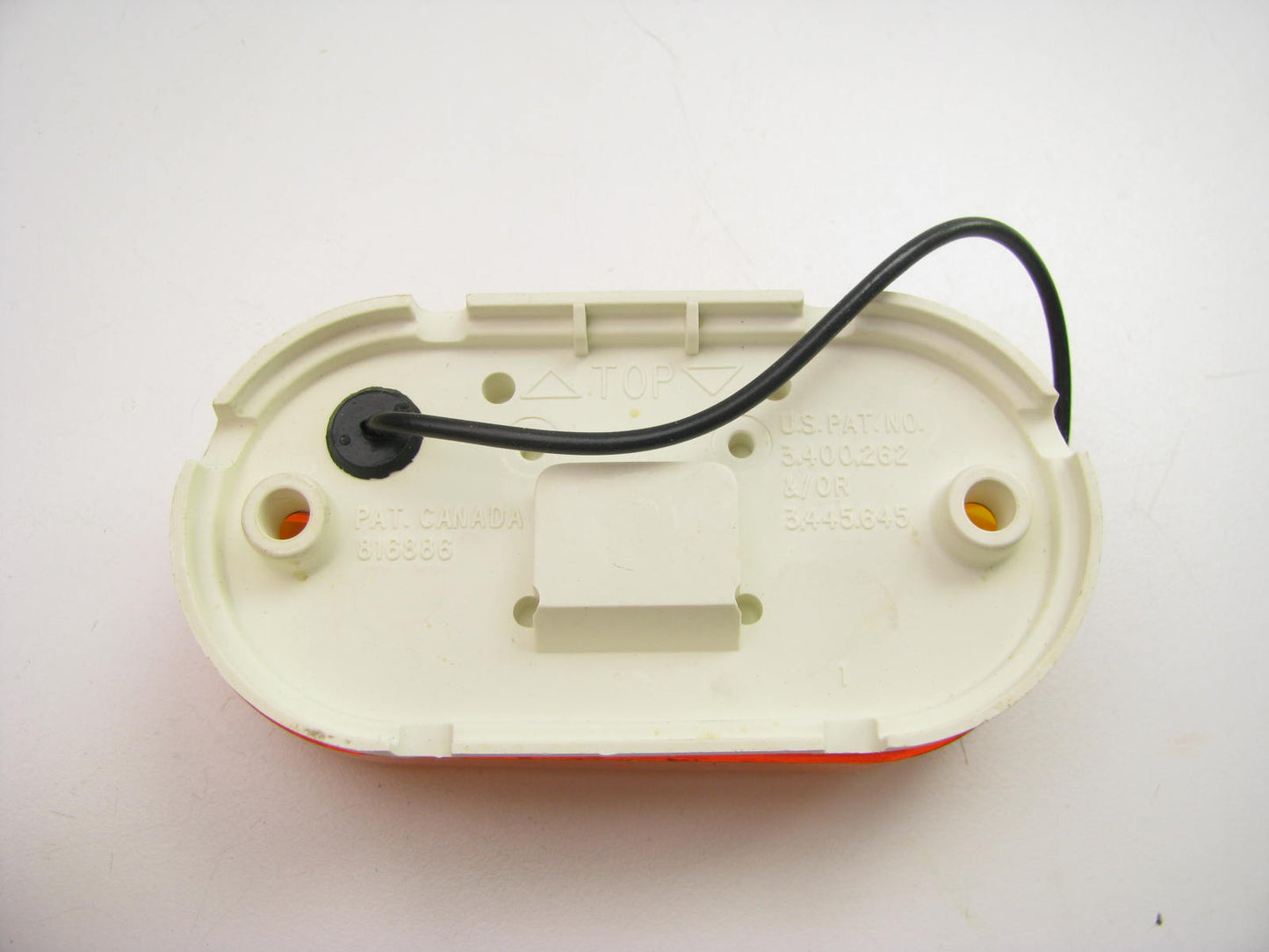 Grote 45263 OVAL Two Bulb Clearance / Side Marker Light Lamp AMBER