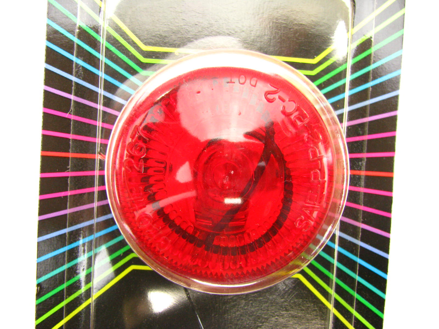 Grote 45412-5 Round Duramold Side Marker Light Lamp RED 2 1/2'' X 1''