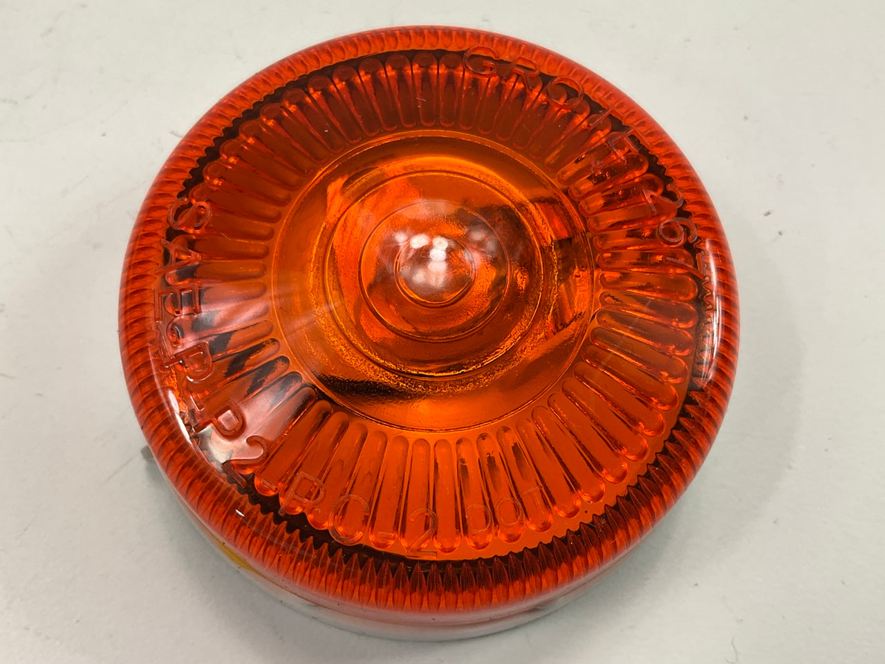 (2) Grote 45413  2-1/2'' Surface-Mount Single-Bulb Clearance Marker Light, Amber