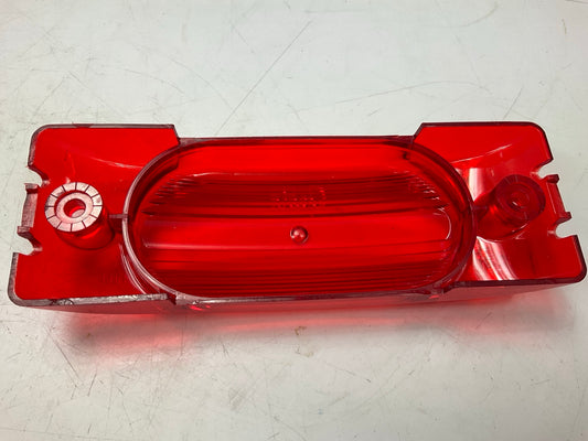 Grote 45442 Two-Bulb Turtleback Rectangular Clearance Marker Light Lamp, Red