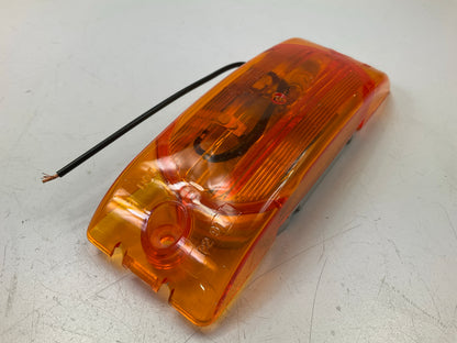(2) Grote 45463 Universal Two-Bulb Turtleback Clearance Marker Light - Amber