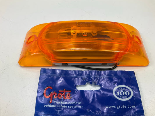 Grote 45463 Universal Two-Bulb Turtleback Clearance Marker Light - Amber
