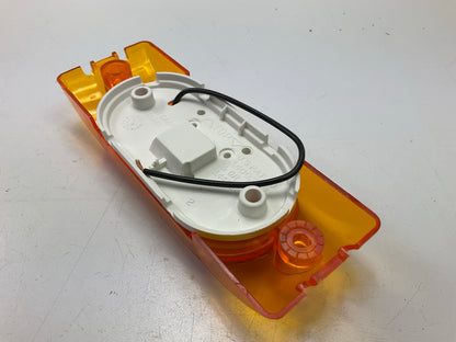 Grote 45463 Universal Two-Bulb Turtleback Clearance Marker Light - Amber