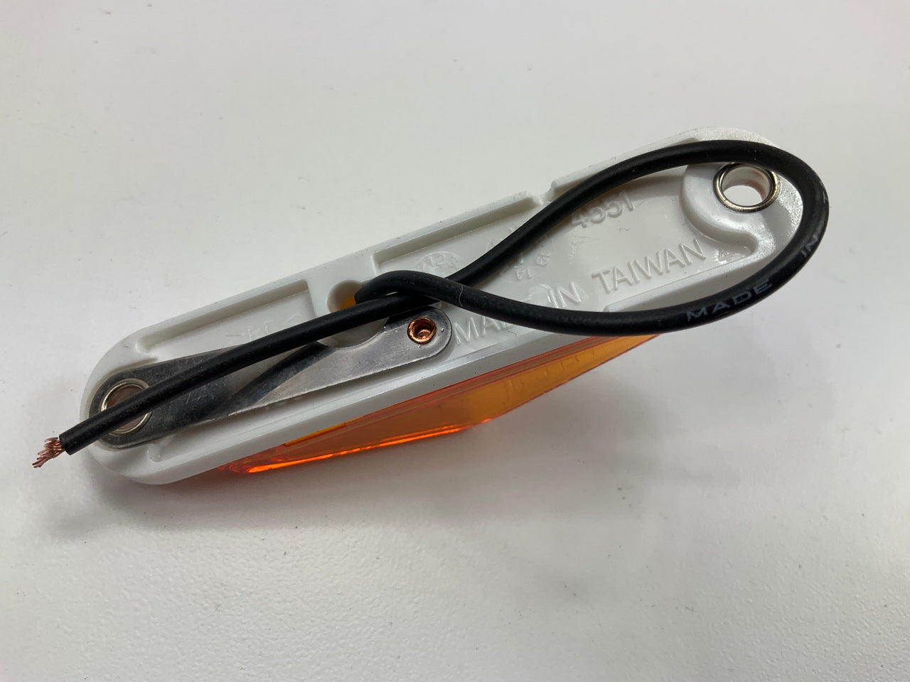 Grote 45513 Yellow Clearance Marker Light With Peak Lens (Blunt Cut)