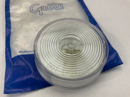Grote 45811 2-1/2'' Round Utility Light Lamp - Polycarbonate 12V Clear