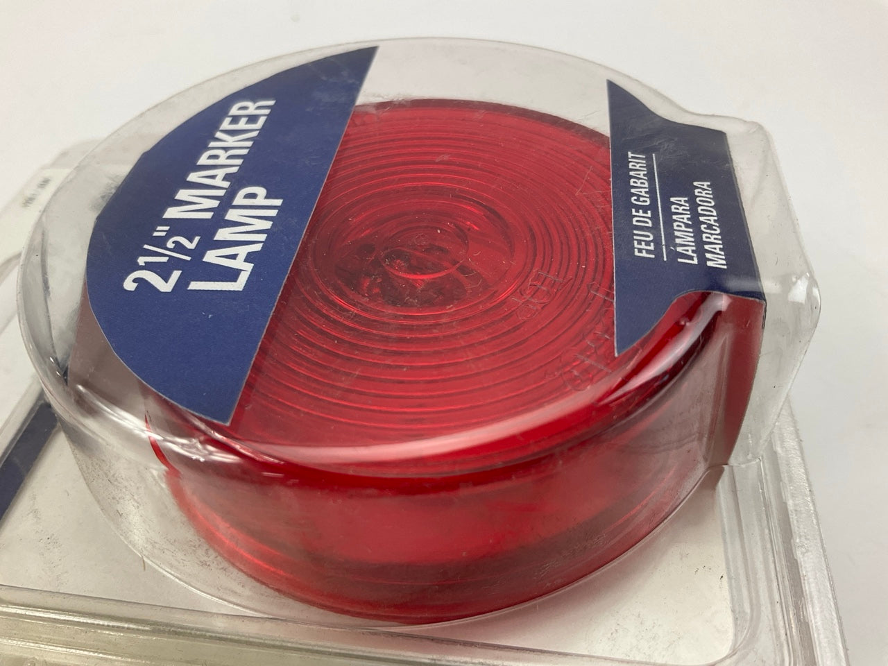 Grote 45812-5 Red 2-1/2'' Round Clearance Marker Light Lamp