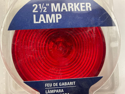 Grote 45812-5 Red 2-1/2'' Round Clearance Marker Light Lamp