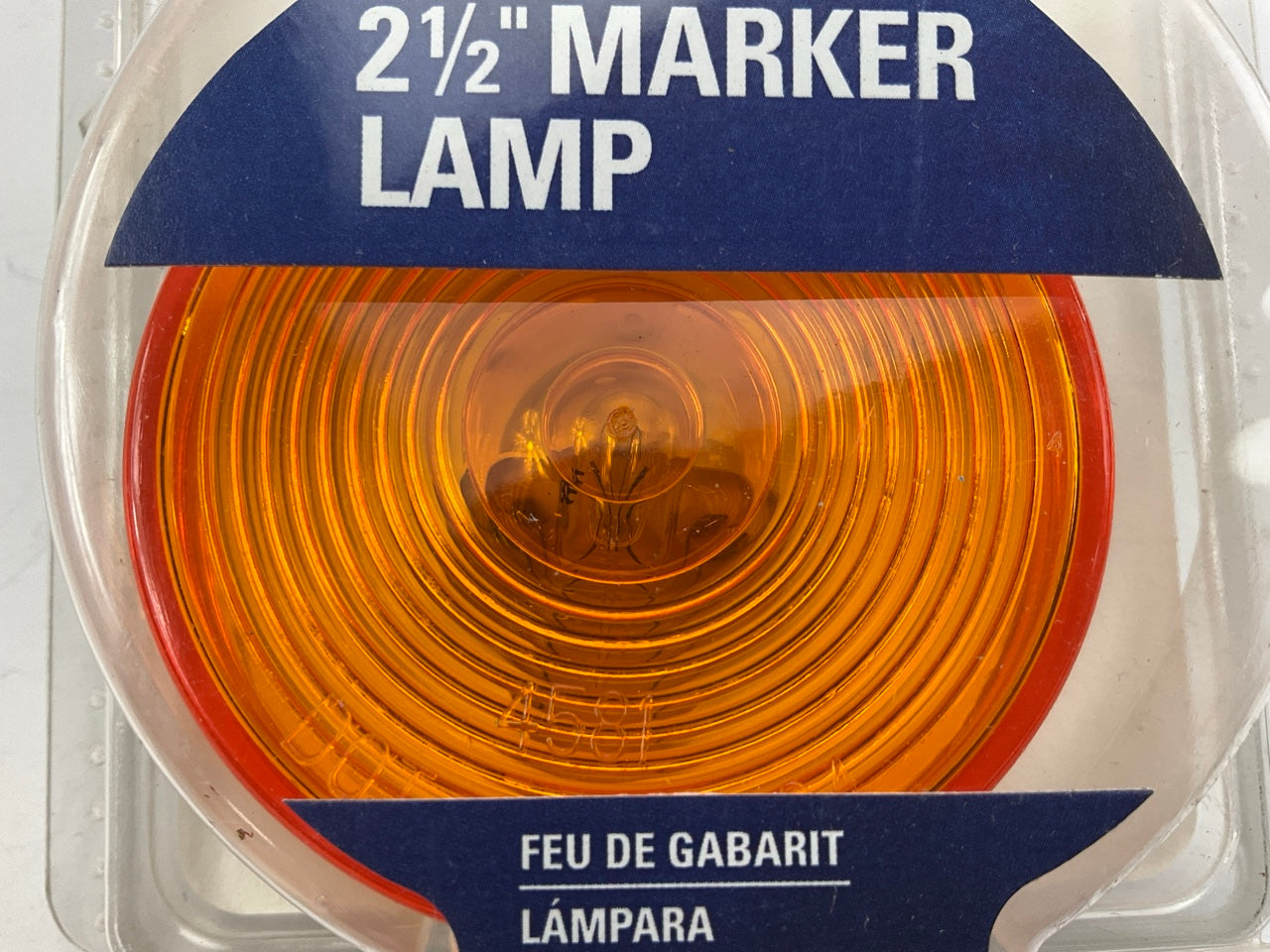 Grote 45813-5 2-1/2'' Round Amber Clearance Marker Lights W/ Optic Lens
