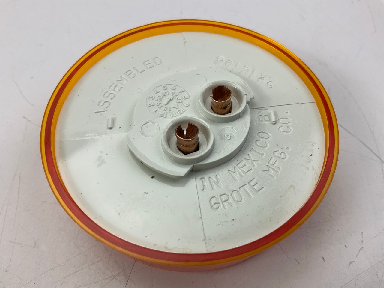 Grote 45813 2-1/2'' Round Amber Clearance Marker Light