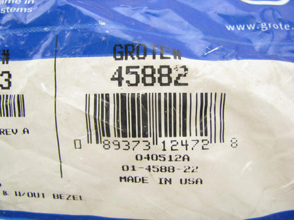 Grote 45882 Trailer Marker Lamp Series M4 9'' Wide 1.375'' Depth 3.25'' H LED Red