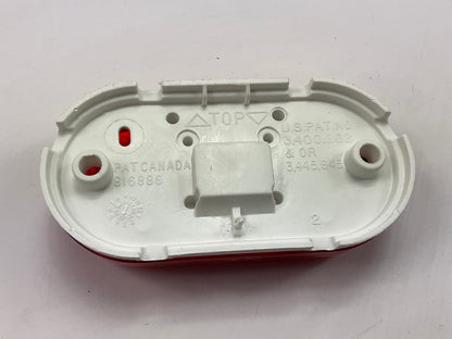 Grote 45932 RED Two-Bulb Oval Pigtail-Type Clearance Marker Light Lamp