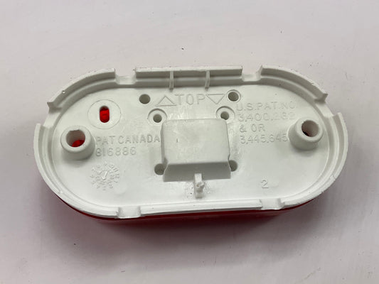 Grote 45932 RED Two-Bulb Oval Pigtail-Type Clearance Marker Light Lamp
