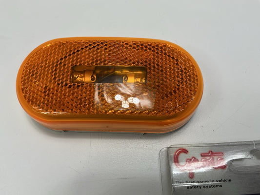 Grote 45933-5 Oval Two Bulb Clearance Side Marker Lamp Light YELLOW