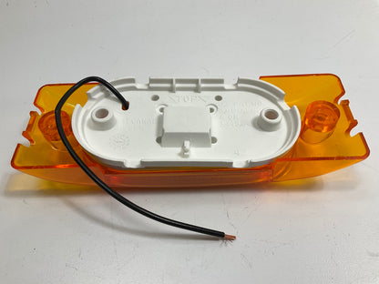 GROTE 46303 Turtleback Amber Yellow Reflective Marker Light Lamp Trailer Truck