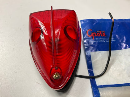 Grote 46322 School Bus Wedge Clearance Marker Red Lamp Light