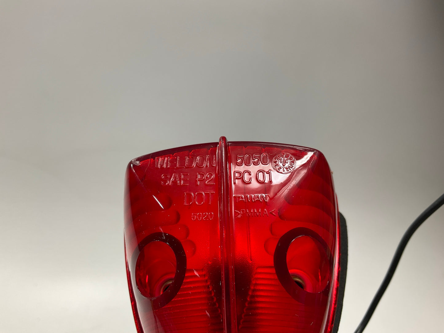 Grote 46322 School Bus Wedge Clearance Marker Red Lamp Light