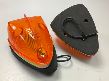 (2) Grote 46323 Yellow School Bus Wedge Marker Light Amber Clearance Light Lamp