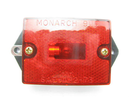 (x5) Grote46392-5 >  RED Rectangular Single-Bulb Clearance Marker Lights