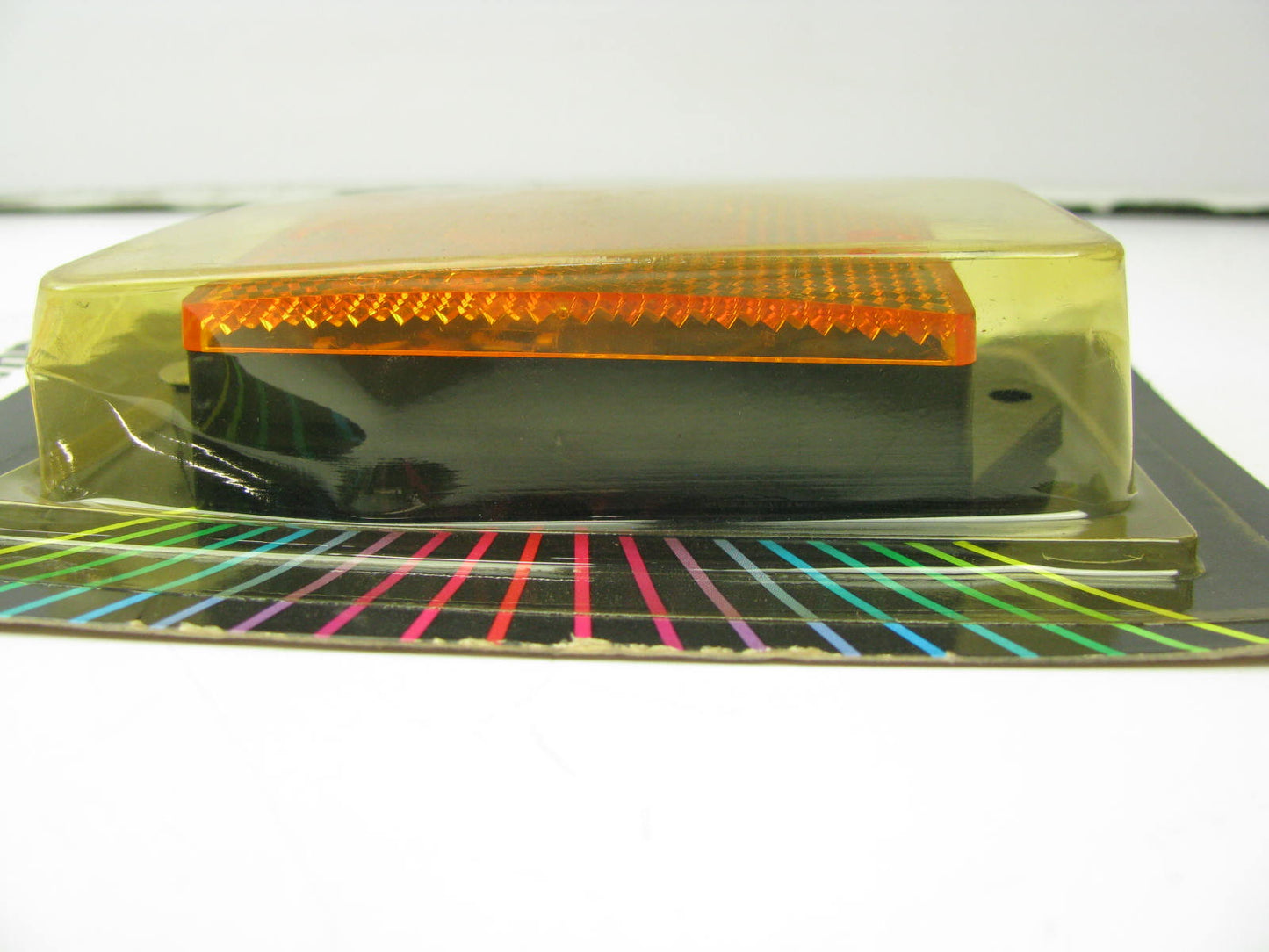 Grote 46393-5 Rectangular Single Bulb Clearance Side Marker Light Lamp - AMBER
