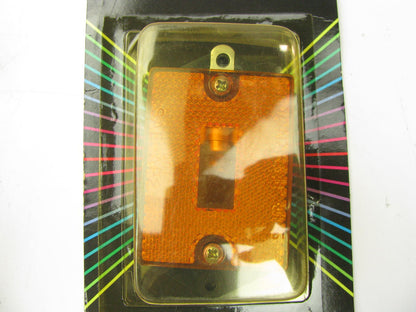 Grote 46393-5 Rectangular Single Bulb Clearance Side Marker Light Lamp - AMBER