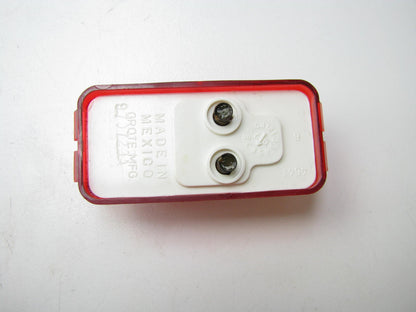 Grote 46412 Rectangle Clearance / Side Marker Light Lamp - RED