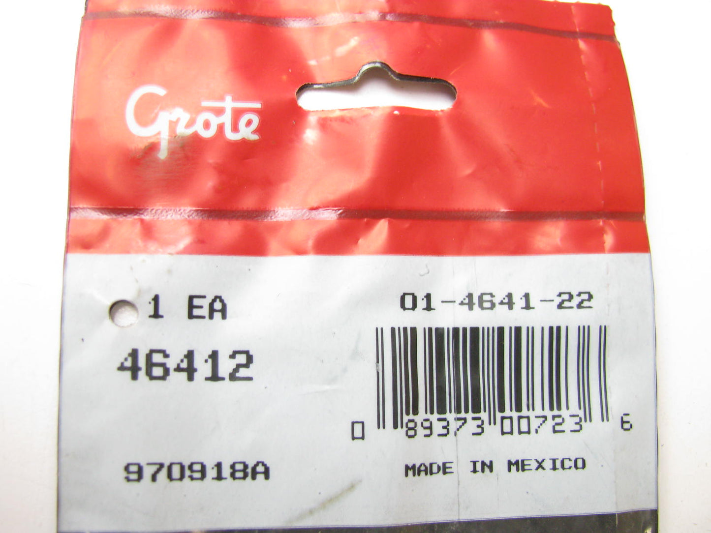 Grote 46412 Rectangle Clearance / Side Marker Light Lamp - RED