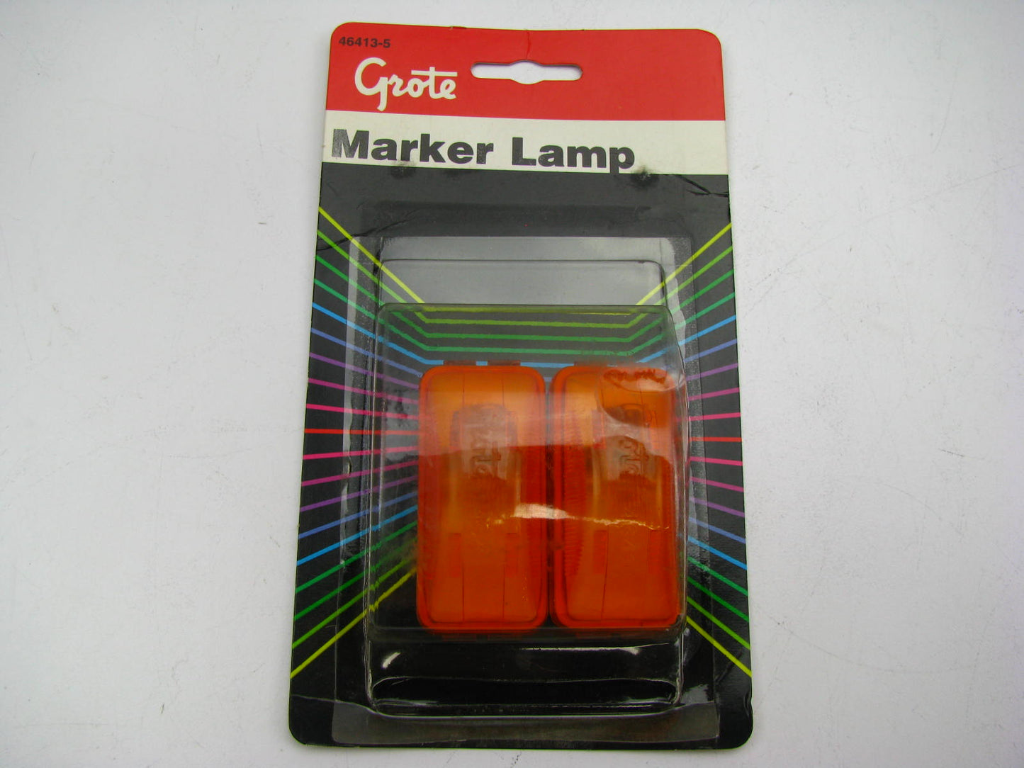 Grote 46413-5 Rectangle Clearance / Side Marker Light Lamp - AMBER