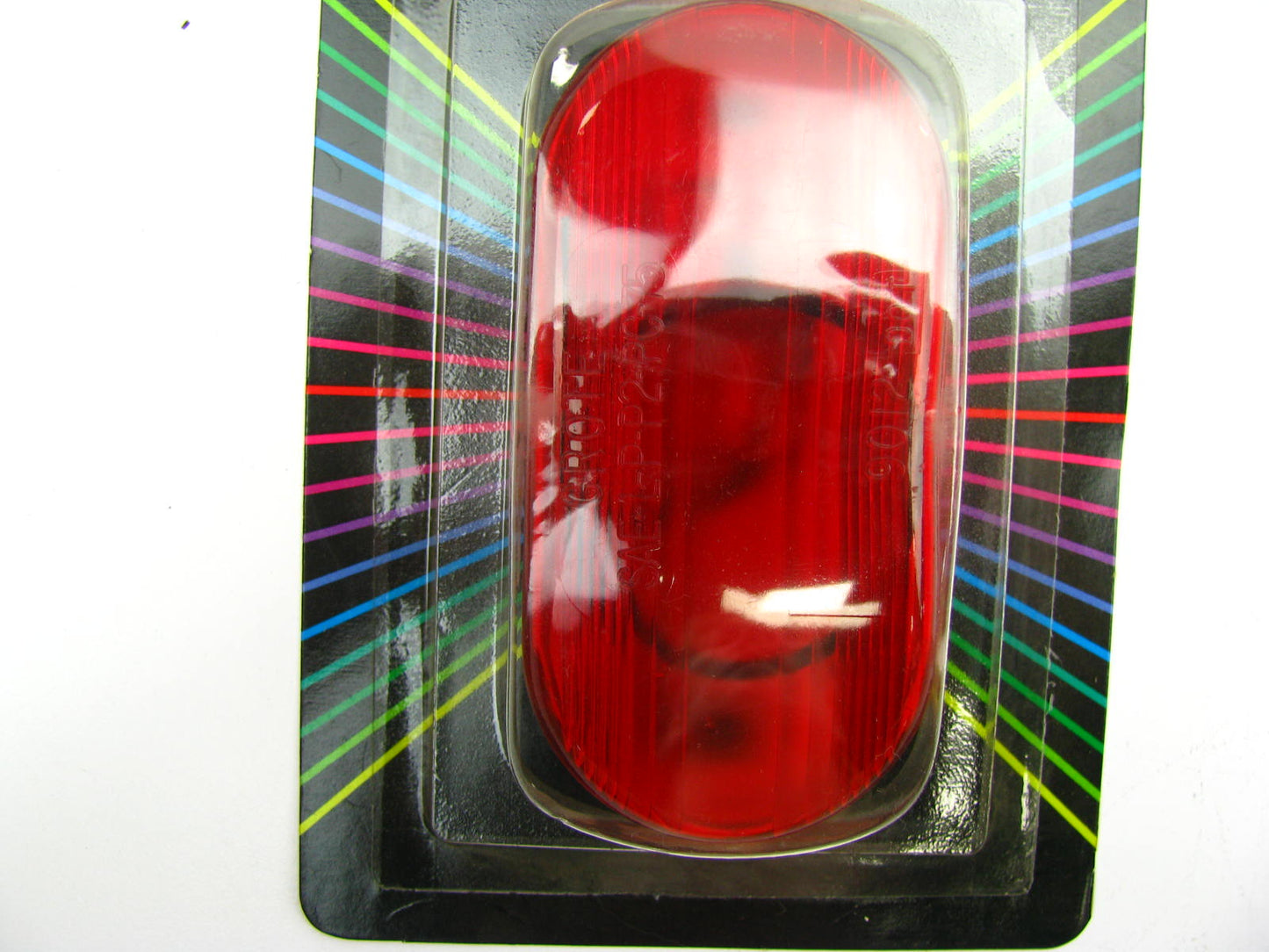 Grote 46702-5 OVAL Two Bulb Clearance / Side Marker Light Lamp - RED