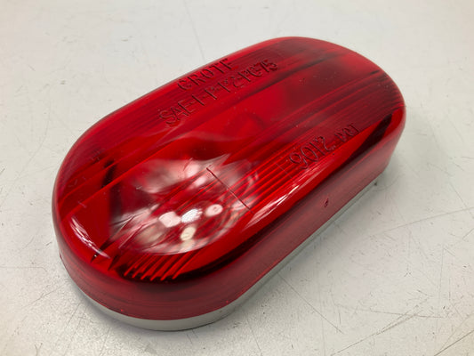 Grote 46702 Single-Bulb Oval Clearance Red Marker Light Lamp