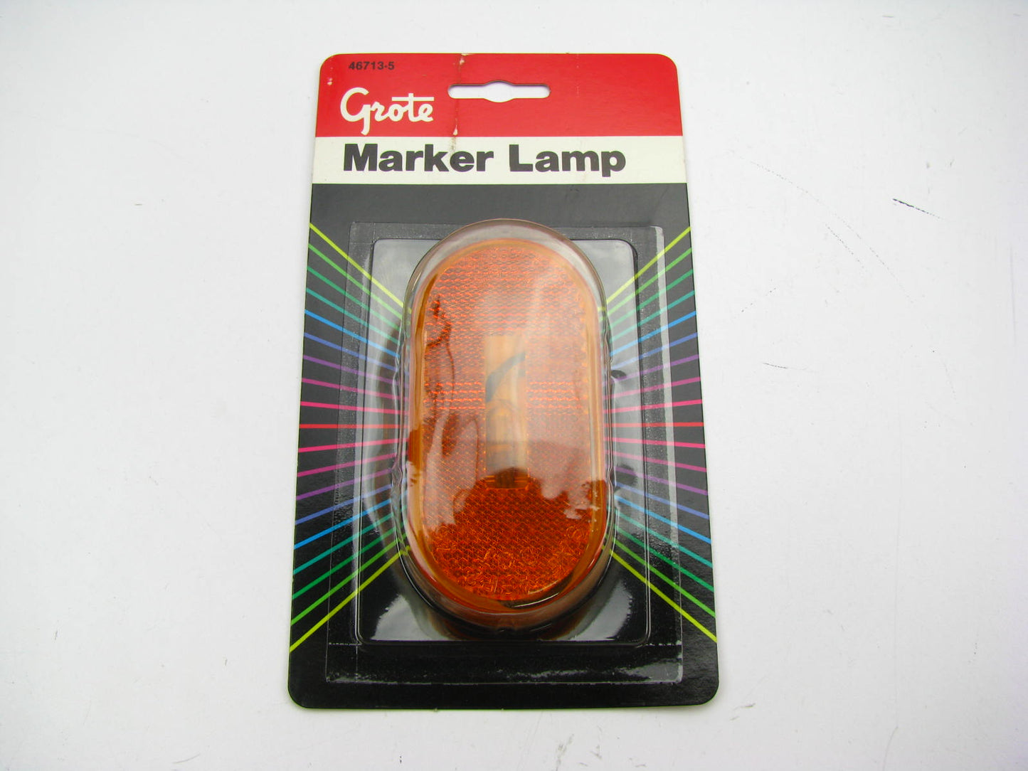 Grote 46713-5 Side Marker Light Single-Bulb Oval Clearance / Marker / Yellow