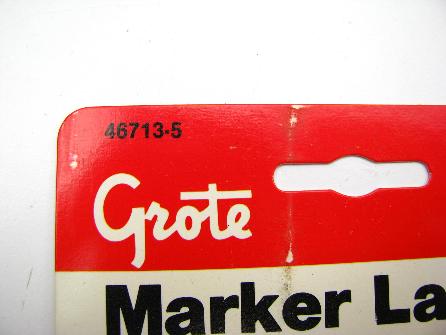 Grote 46713-5 Side Marker Light Single-Bulb Oval Clearance / Marker / Yellow