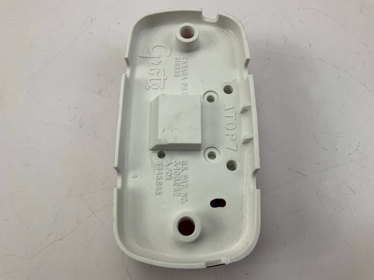 Grote 46792-5 Red Two-Bulb Square-Corner Clearance Side Marker Light Lamp