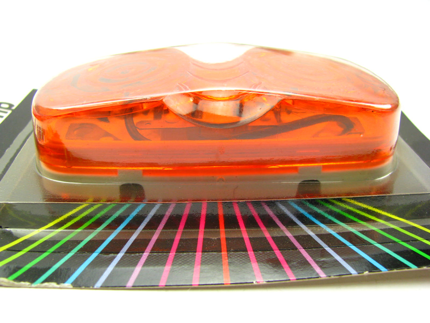 Grote 46793-5 Rectangle Two Bulb Clearance Side Marker Light Lamp AMBER