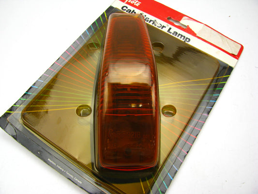 Grote 46813-5 Teardrop Shaped Rubber Mount Cab Marker Lamp Light YELLOW