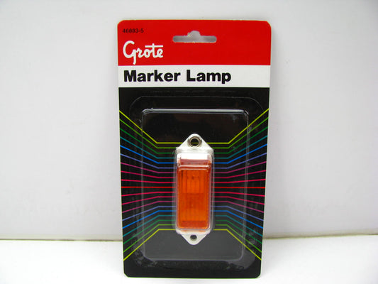 Grote 46883-5 Duramold Economy Style Clearance / Marker Lamp Light AMBER