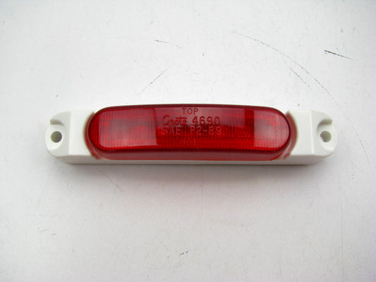 Grote 46902 Clearance Side Marker Lamp Light Lamp, Thin Line, LED, Red SuperNova