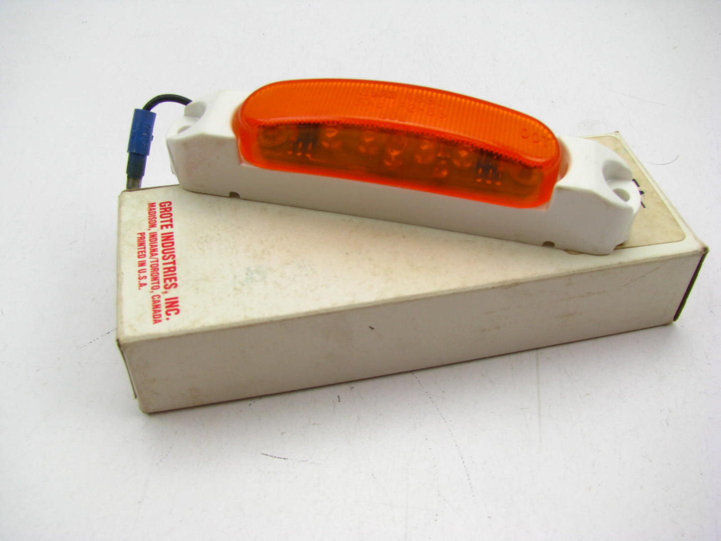 Grote 46903 Thin-Line LED Clearance / Marker Lamp Light , Yellow Lens