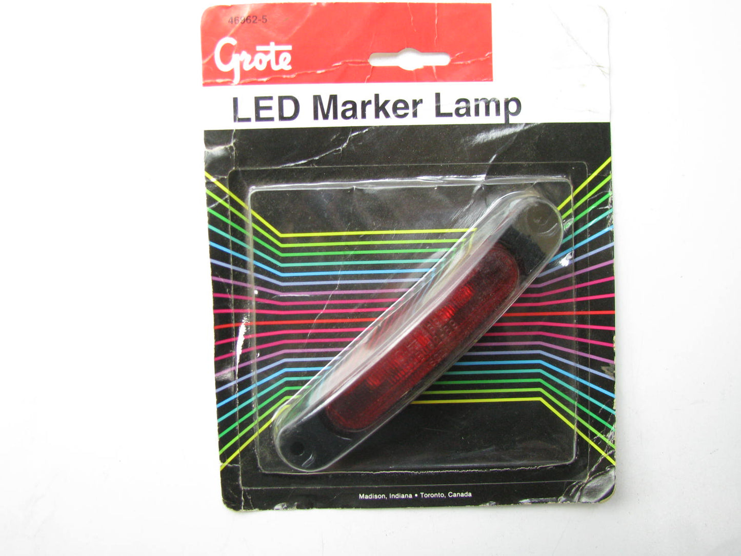 Grote 46962-5 LED Side Marker Light Lamp Red