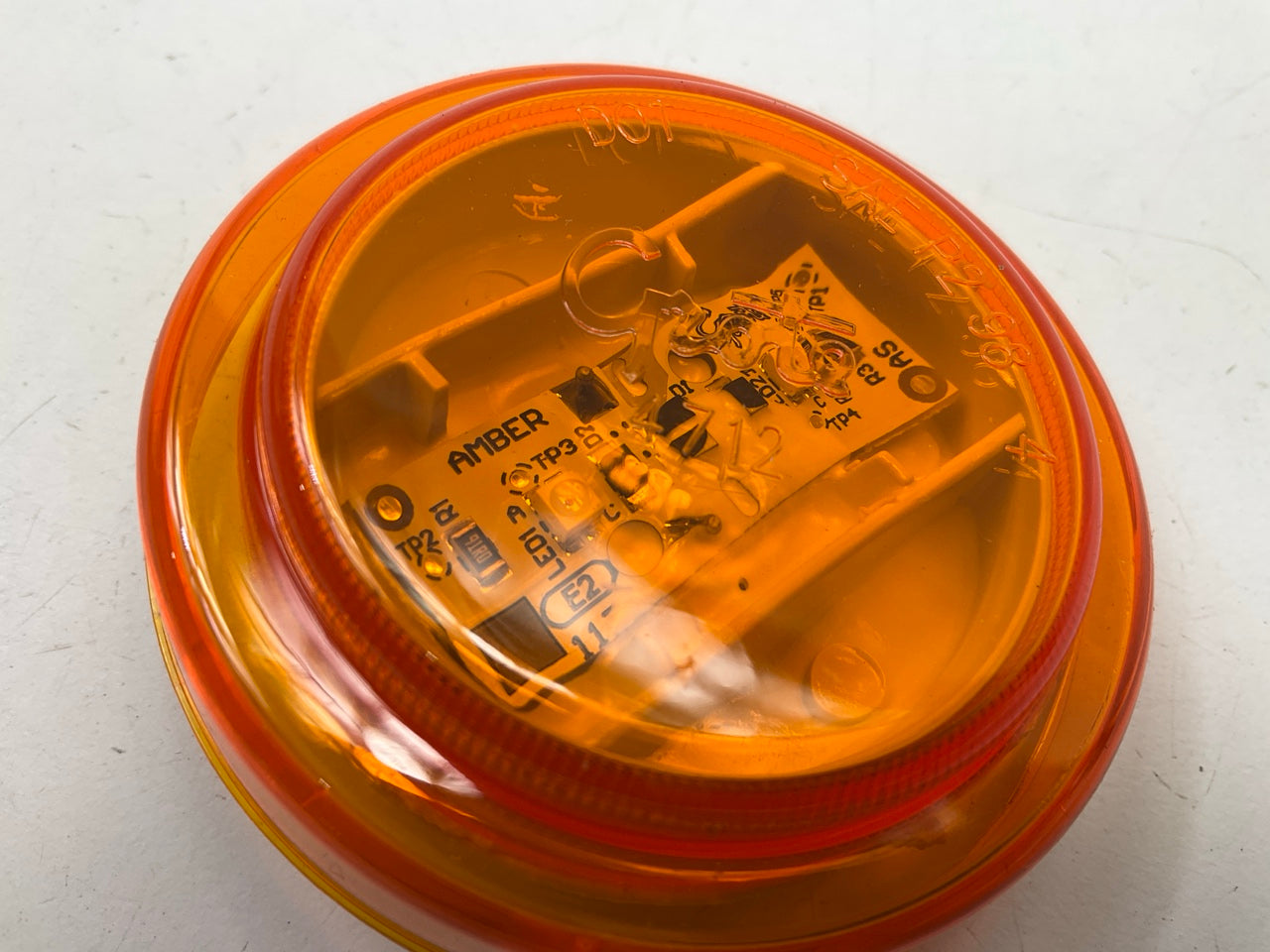 Grote 47123 Clearance Marker Light 2-1/2'' Amber LED Lamp, Supernova