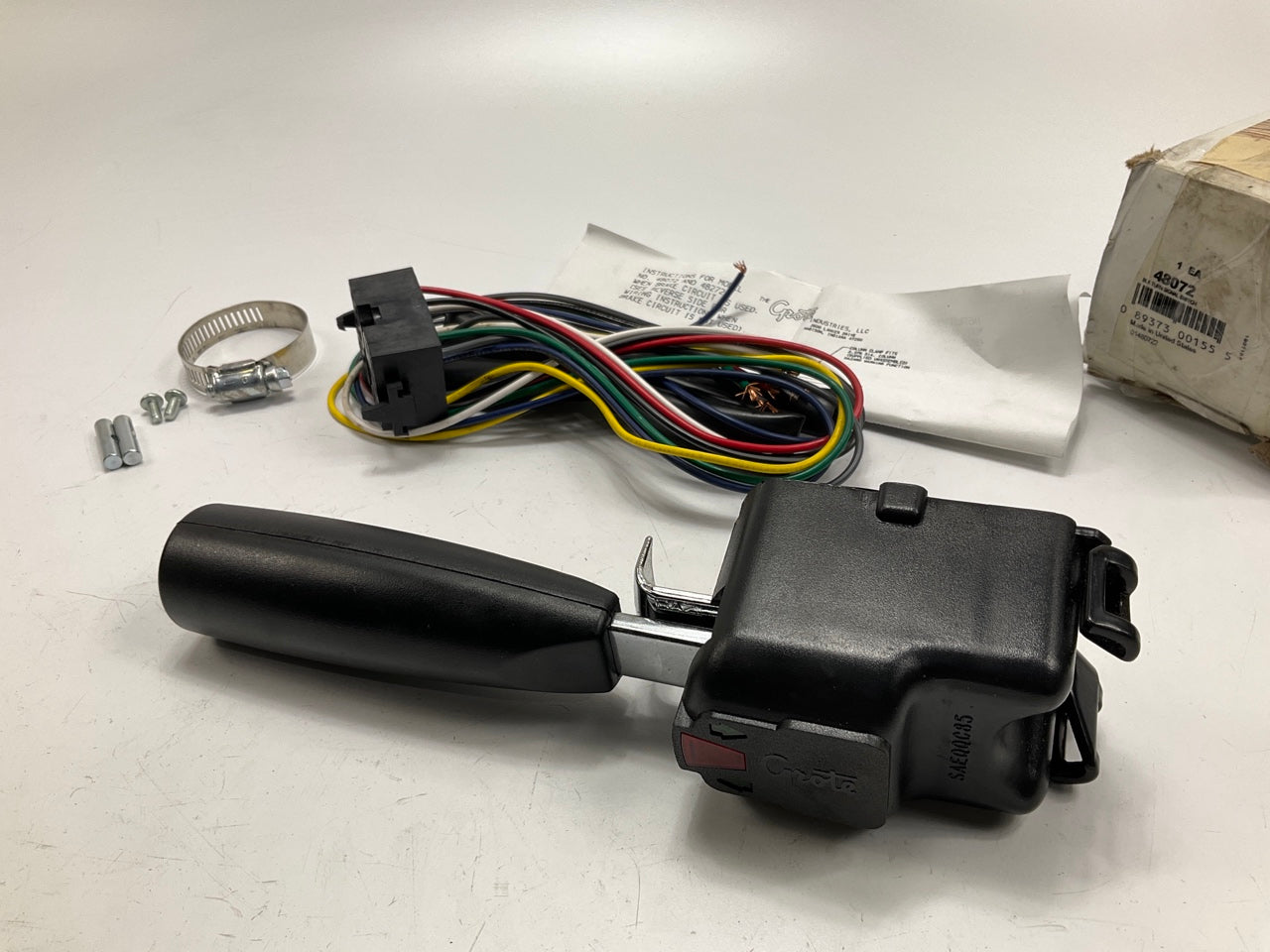 Grote 48072 - Universal 7 Wire / 4 Wire Turn Signal Switch - BLACK